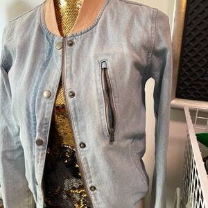 Rare Vintage Nike “Denim Destroyer” Bomber